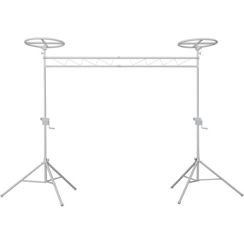 Odyssey Mobile Lighting Truss System with Adjustable Halos (White)