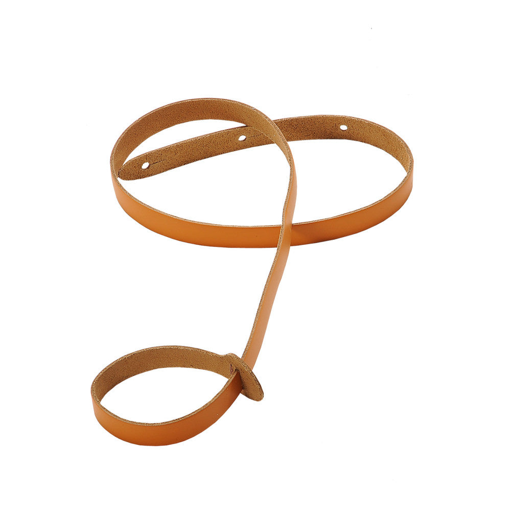 Levy's M19-TAN Chrome Tan Leather Mandolin Straps