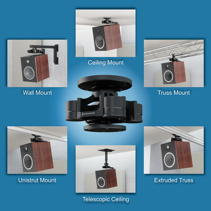 IsoAcoustics V120 Ceiling and Wall Isolation Mount for Studio Monitors