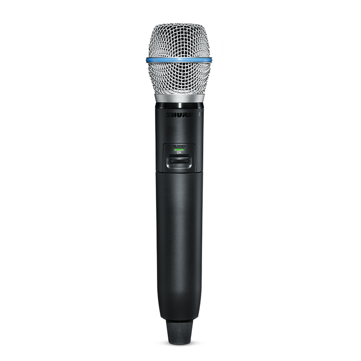 Shure GLXD2+ BETA87A Digital Handheld Transmitter w/ Beta 87A Capsule