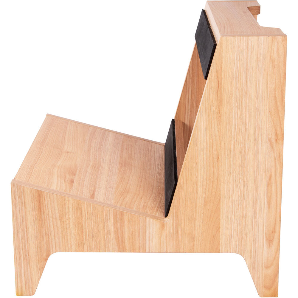 Gator Frameworks Elite Series Small Combo Guitar Amp Stand - Natural Maple Matte