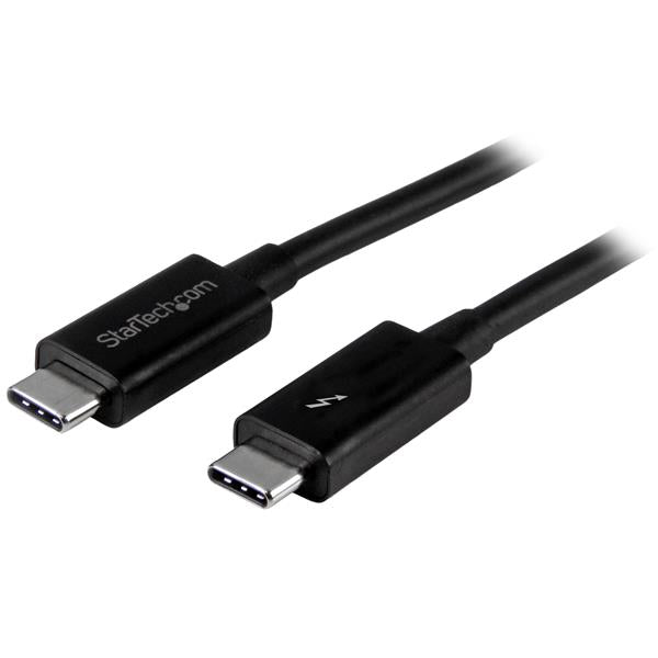 Startech TBLT3MM2M Thunderbolt 3 Cable 2m Black