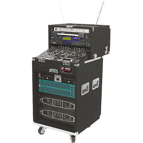 Odyssey CS4812W Carpeted Slide-Style Case with Casters