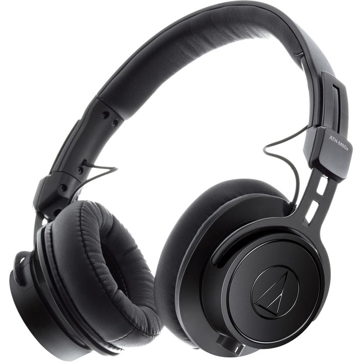 Audio-Technica ATH-M60X Closed-Back Dynamic Monitor Headphones - Black