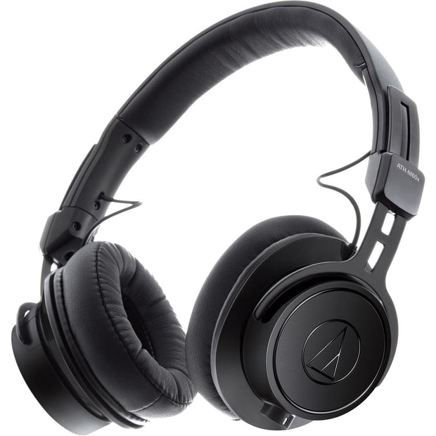 Audio-Technica ATH-M60X Closed-Back Dynamic Monitor Headphones - Black –  Music City Canada