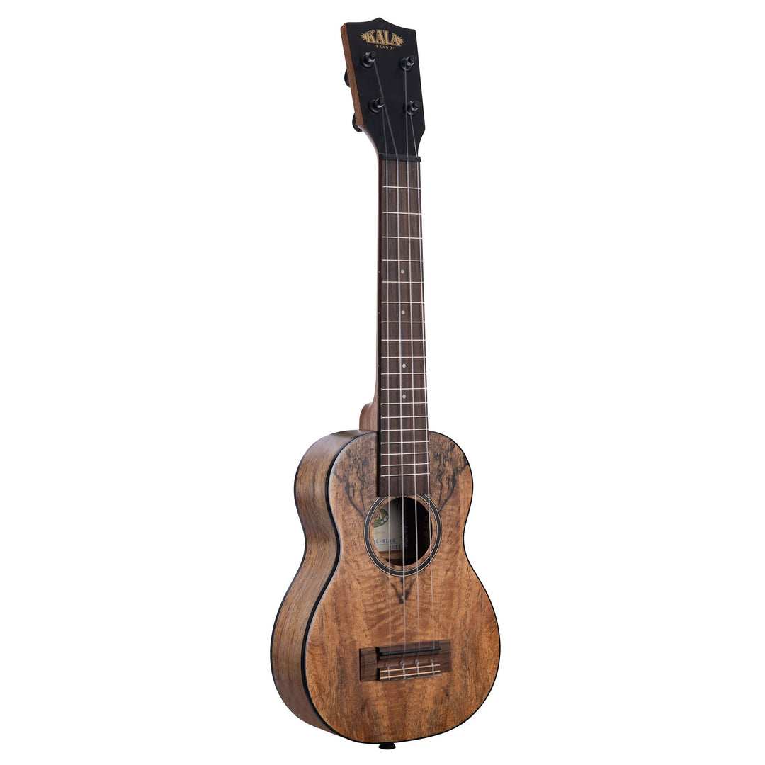 Kala KA-MG-SLNG Spalted Mango Long Neck Soprano Ukulele