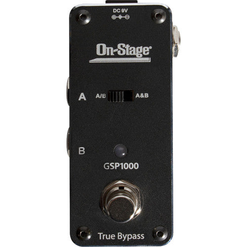 On-Stage DSP1000 ABY Switcher with True Bypass