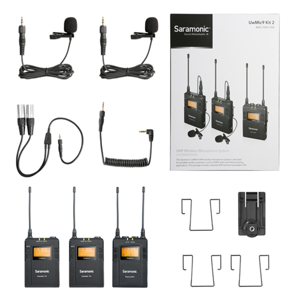 Saramonic UwMic 9 Kit2 Dual-Channel Wireless System