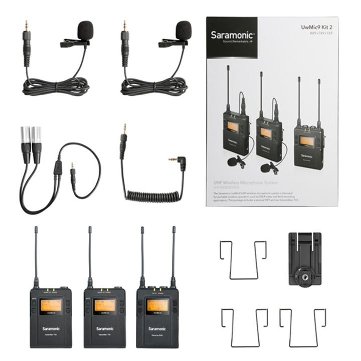 Saramonic UwMic 9 Kit2 Dual-Channel Wireless System