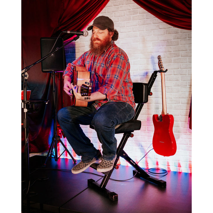 Gator GFW-GTR-SEATDLX Deluxe Guitar Seat / Stand