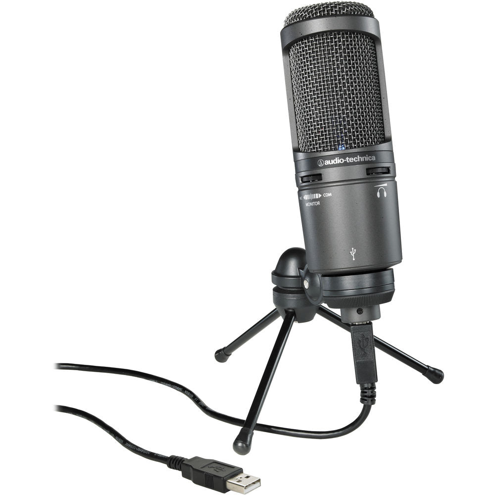 Audio-Technica Hypercardioid Dynamic USB Microphone – Music City