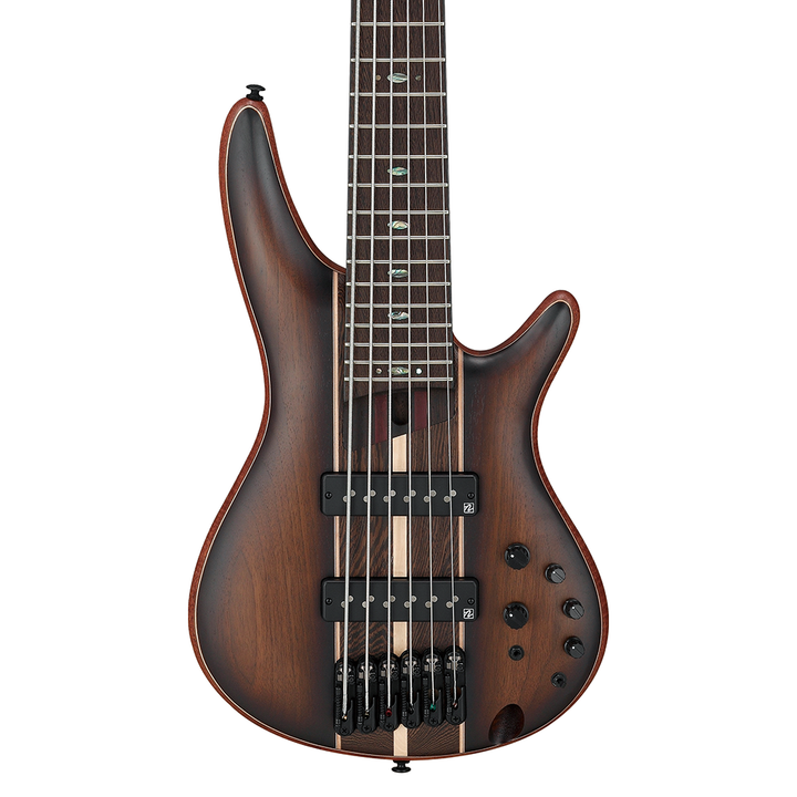 Ibanez SR Premium 6-String Electric Bass (Dual Mocha Burst Flat) SR1356BDUF