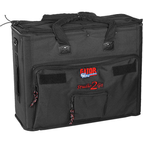 Gator GSR-2U Carrying Case For Laptop & 2 Space Rack Mount Recording Device