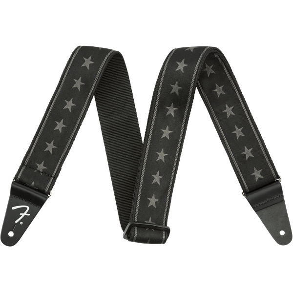 Fender Nylon Stars and Stripes Strap - Gray