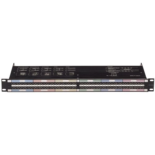Neutrik NPPA-TT-S-P - 2 x 48 TT Bantam Patch Bay Norm Parallel -Solder Tabs