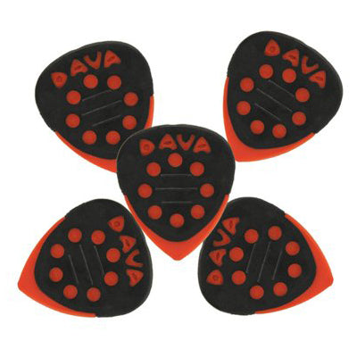 Dava D6024 Control Grip Tips Guitar Picks - 6 Pack