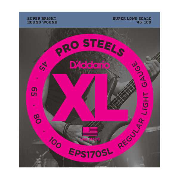 D'Addario EPS170SL - SET BASS PROST 45-100 SUP LONG