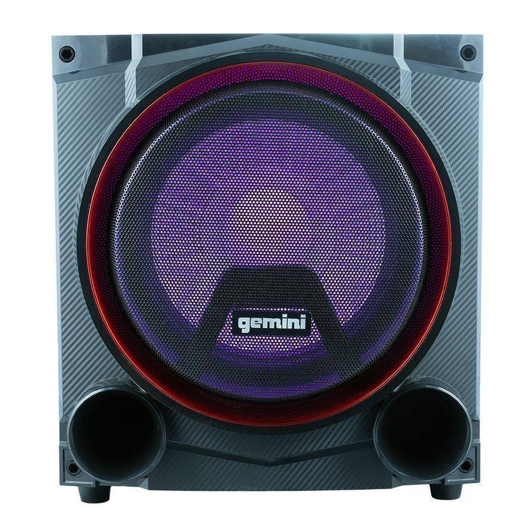 Gemini GSYS-4000 Bluetooth Home Party System with Dual 12'' Woofers and Dual 4'' Drivers