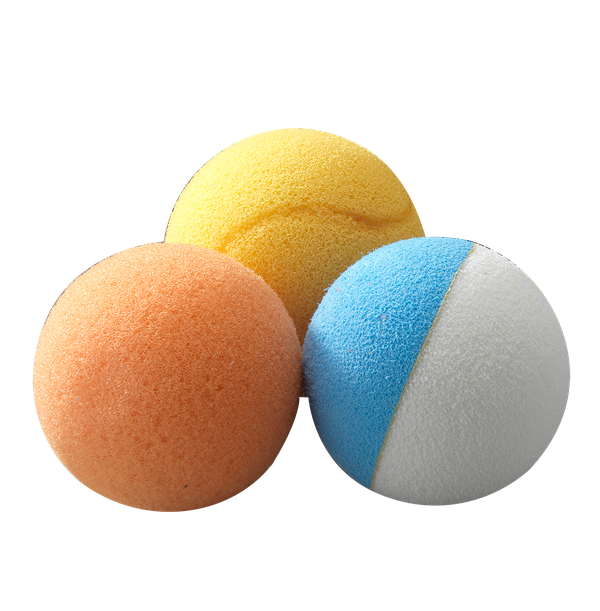 Remo PD-0001-00 - Paddle Drum,Balls,3-Pk,Mesh Bg