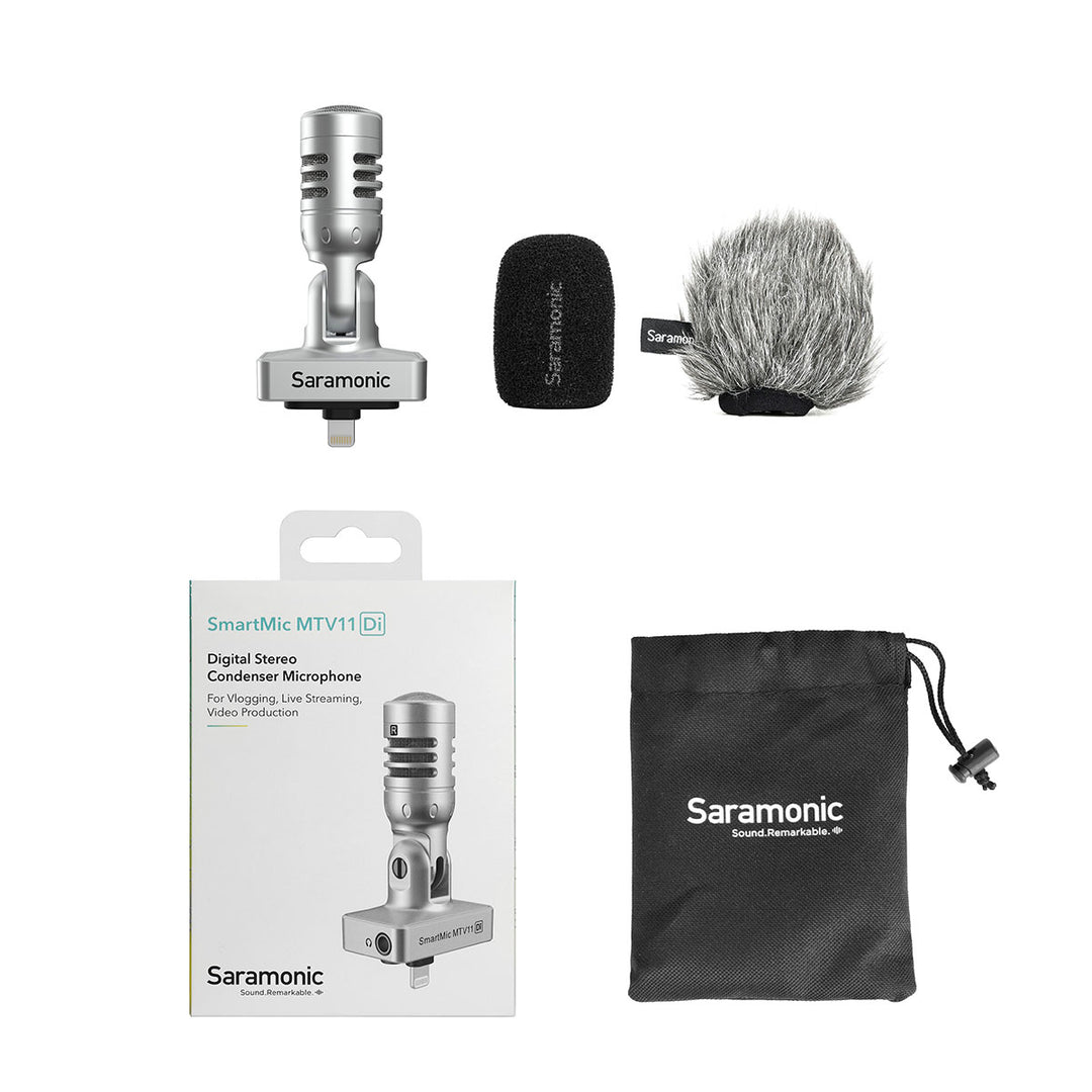 Saramonic SmartMic-MTV11-DI Digital Stereo Microphone for iOS devices