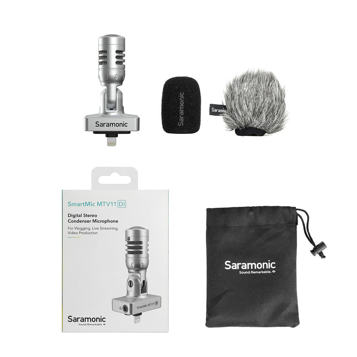 Saramonic SmartMic-MTV11-DI Digital Stereo Microphone for iOS devices