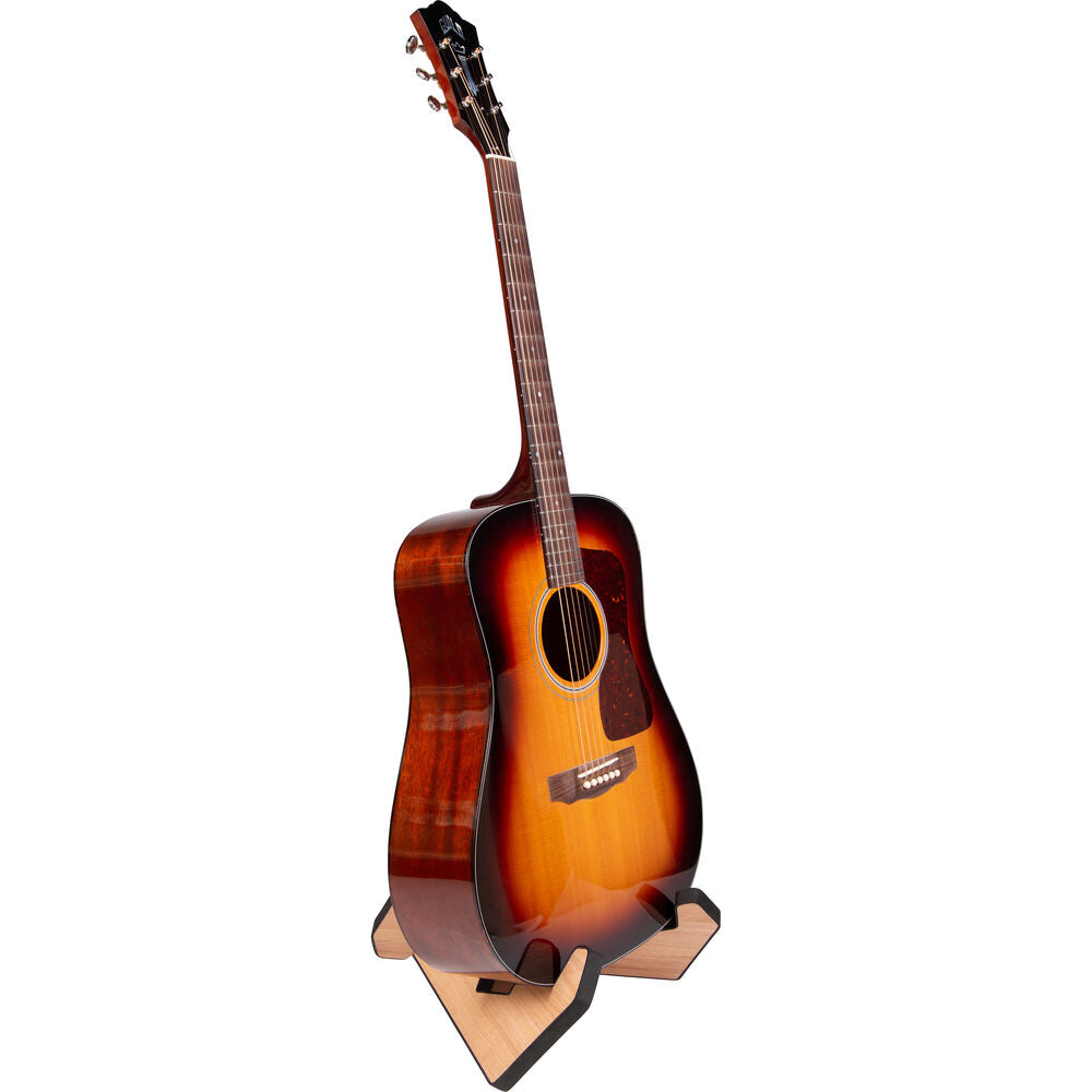 Gator Frameworks Elite Series Guitar X Style Stand - Natural Maple Matte