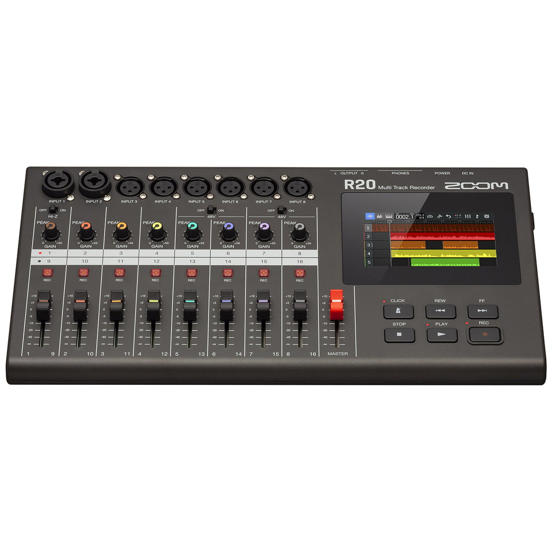 Zoom R20 Multi Track Recorder Interface Controller Sampler