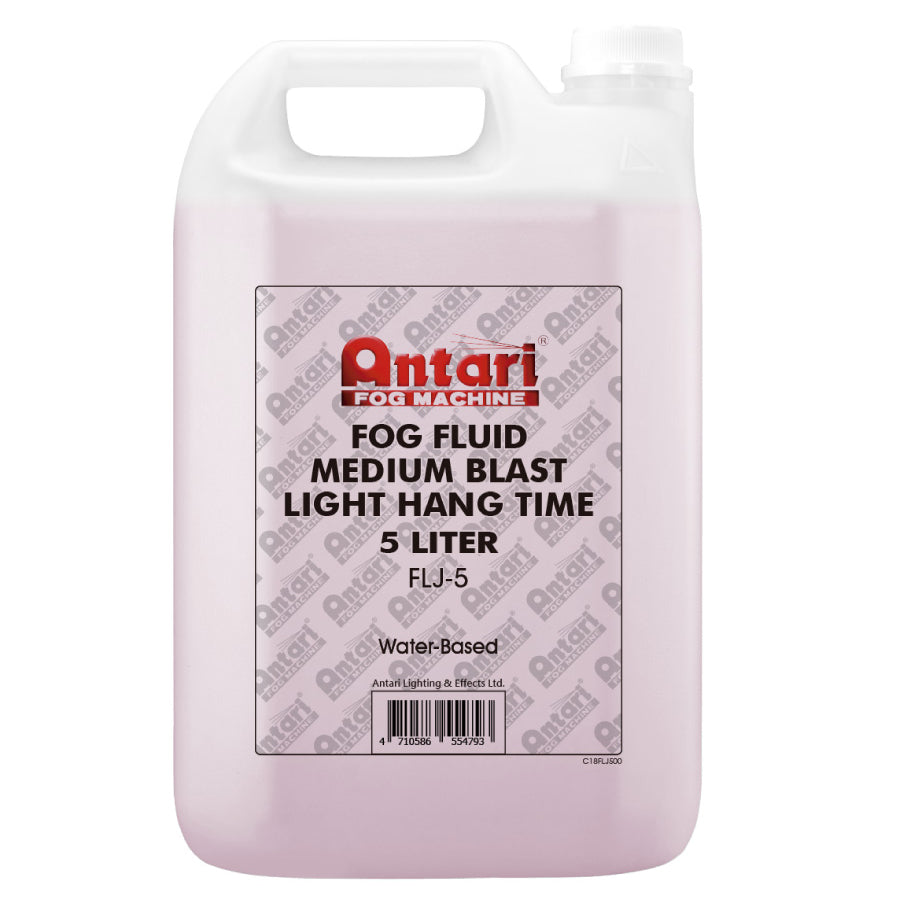 Antari FLJ Medium Density Fog Fluid Light Hang Time - 5L