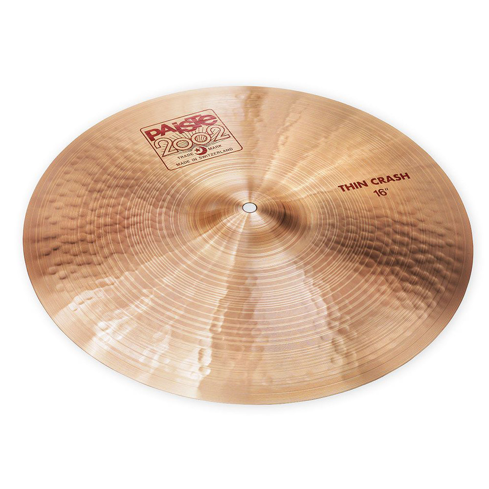 Paiste 2002 Classic Series Thin Crash Cymbal - 16”