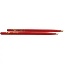 Vater VCR5A - Color Wrap Red Sparkle Wood Tip Drumsticks