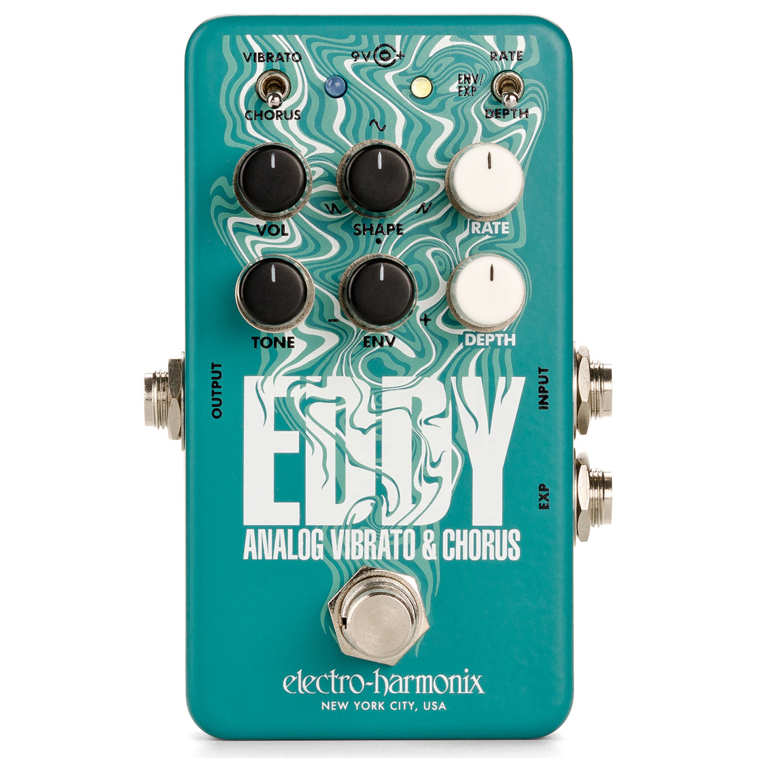 Electro-Harmonix EDDY Analog Vibrato and Chorus Guitar Pedal