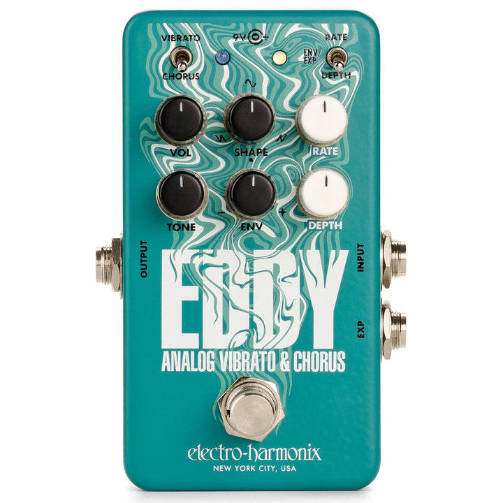 Electro-Harmonix EDDY Analog Vibrato and Chorus Guitar Pedal