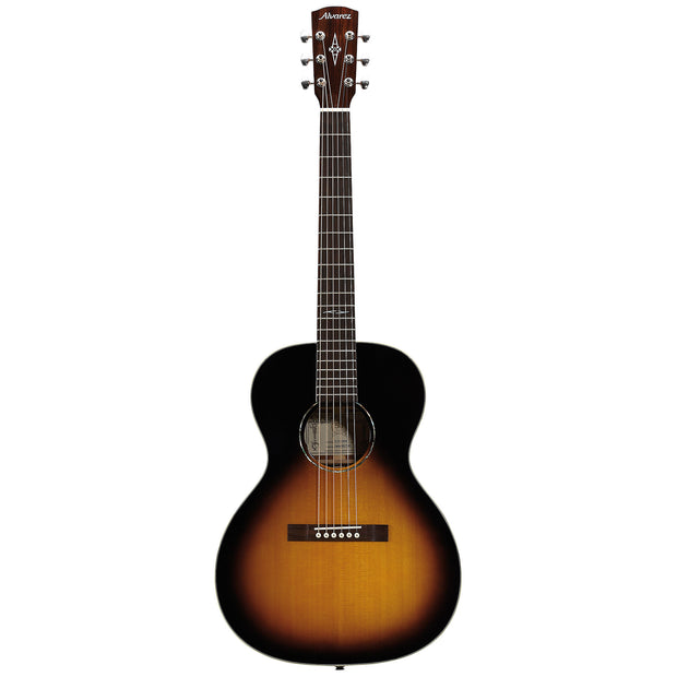 Alvarez DELTA00E/TSB - 14 Fret Parlor Guitar w/Pickup in Tobacco Sunburst Gloss