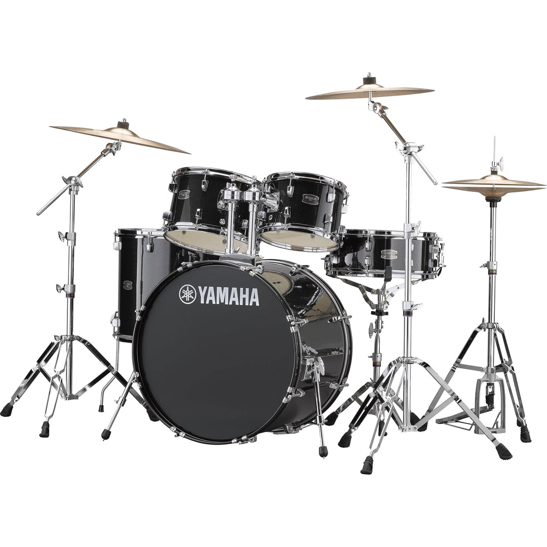 Yamaha RYDEEN 5-Piece 22” Bass Drum Kit w/ Hardware - Black Glitter
