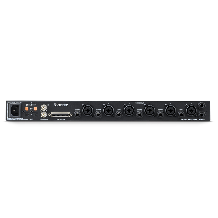 Focusrite Clarett+ OctoPre 8-Channel ADAT Microphone