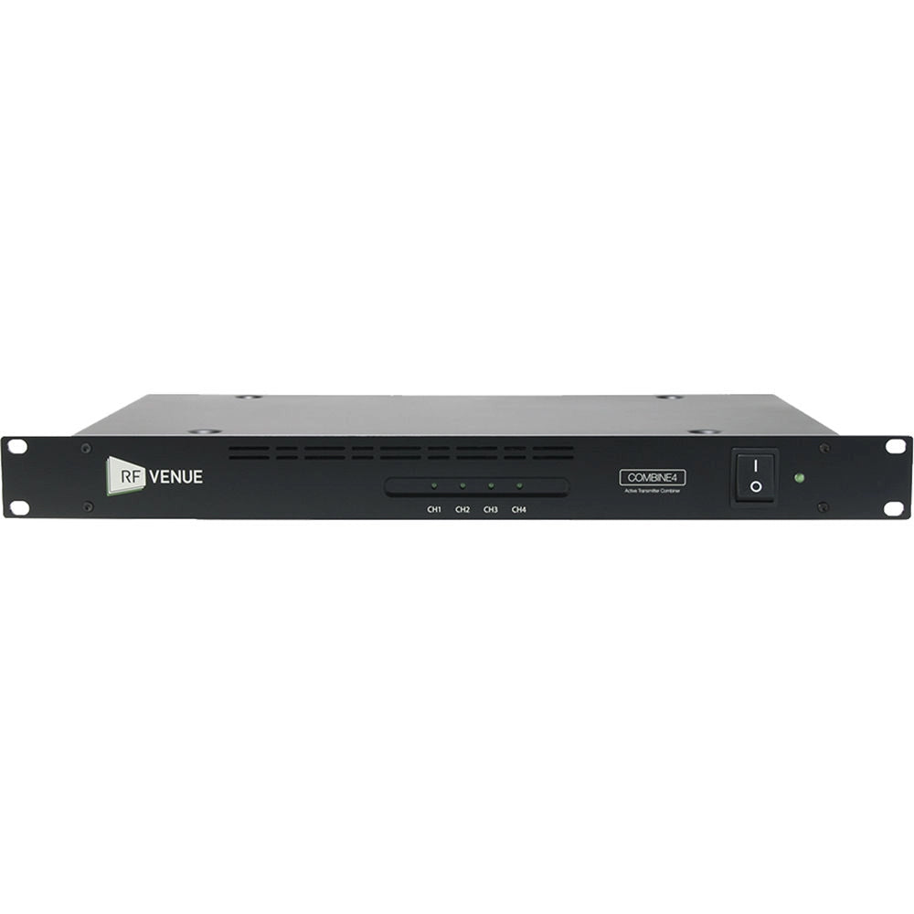 RF Venue COMBINE4 Signal Combiner for IEM Transmitters