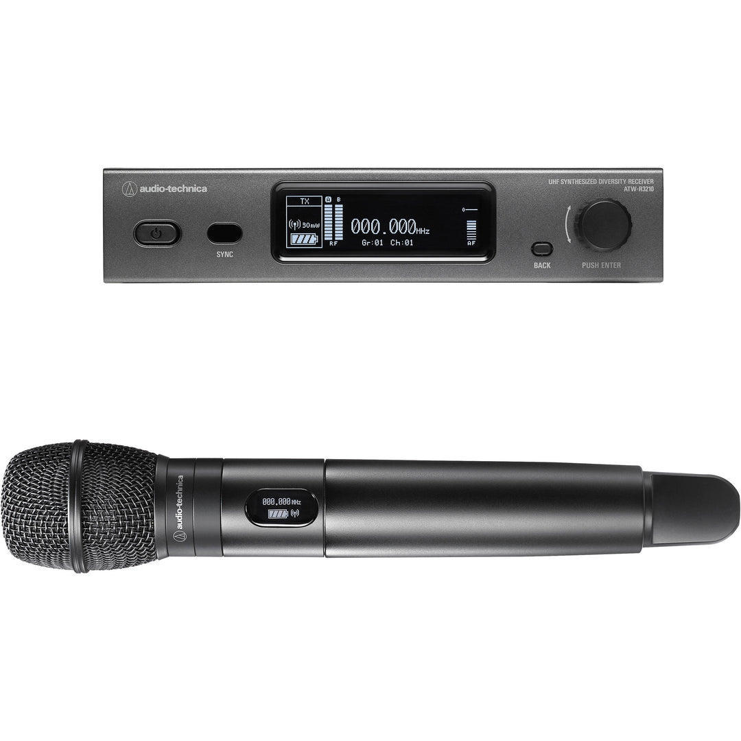 Audio-Technica ATW3212 3000 Series Wireless System 530-590 MHz - ATW-C710 Handheld Microphone