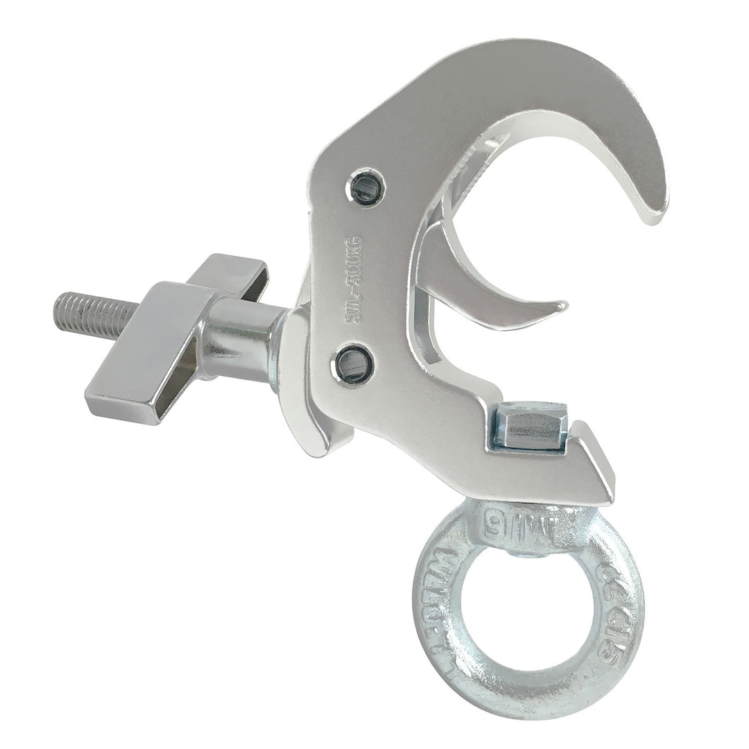 Global Truss QUICK-RIG-EYE-CLAMP Quick Rig Narrow w/Eyebolt -Max Load 1100Lbs.