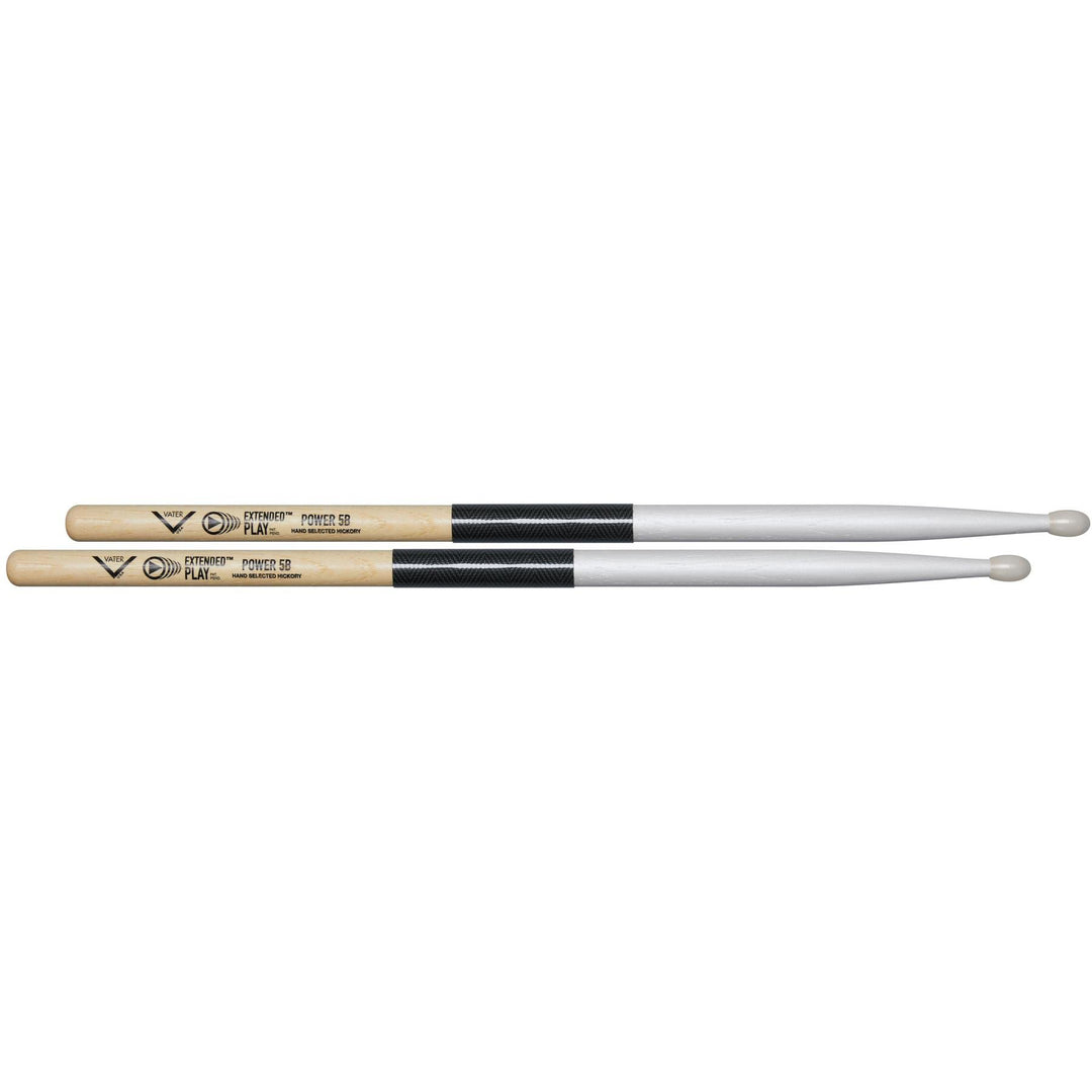 Vater VEPP5BN -Vater Extended Play Power 5B Nylon Tip Drumsticks