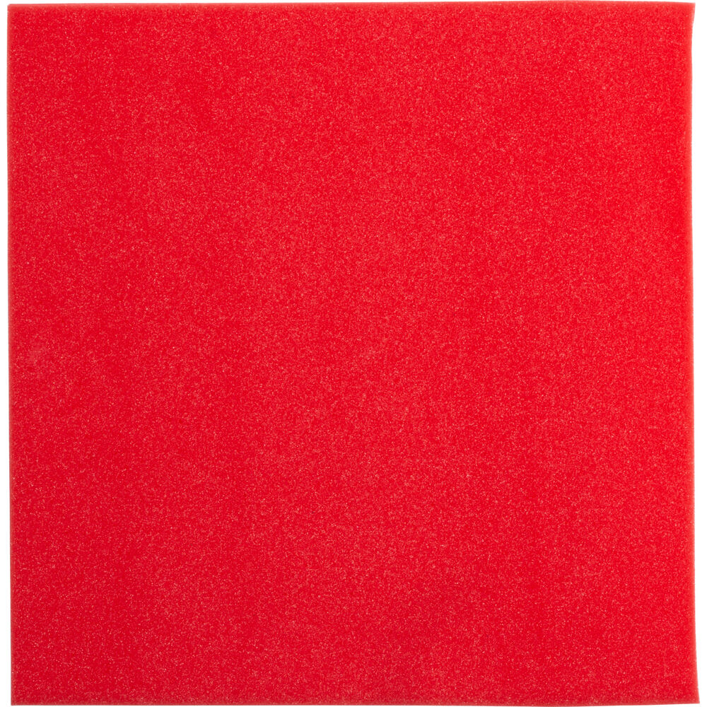 Gator Acoustic Pyramid Panel 12”x12” (2-Pack) - Red