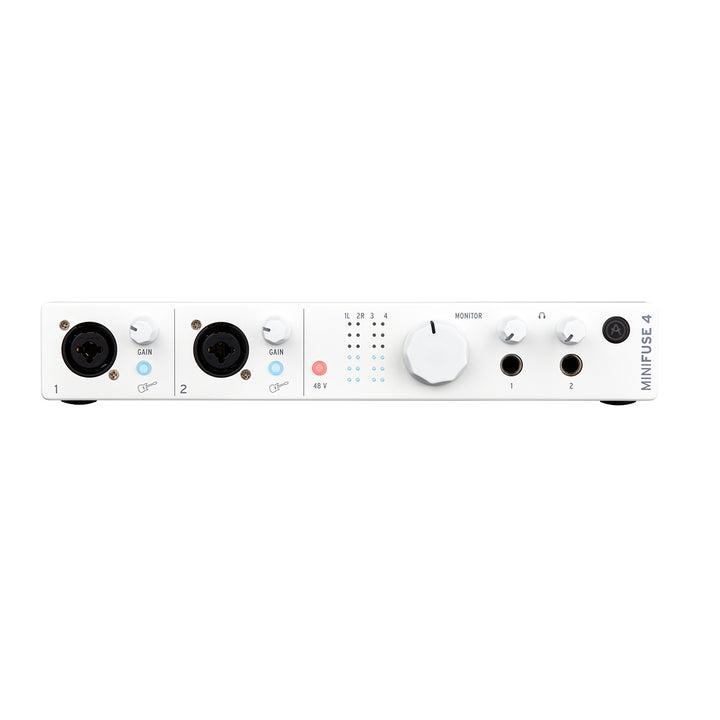 Arturia MiniFuse 4 Portable 4-Channel USB Audio Interface - White