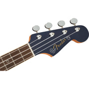 Fender Dhani Harrison Uke Walnut Fingerboard Tenor Ukulele - Sapphire Blue