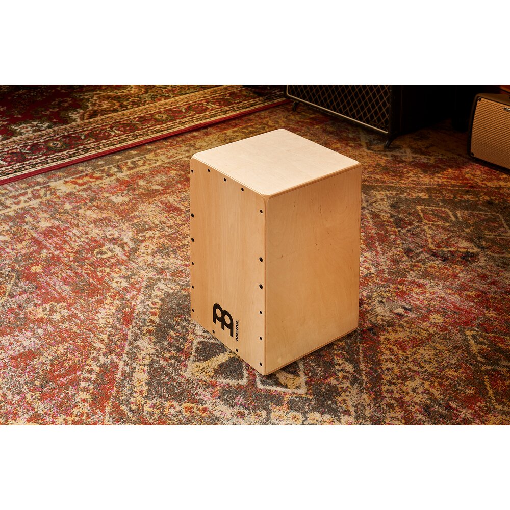 Meinl Percussion SC100B Snarecraft Cajon 100, Baltic Birch