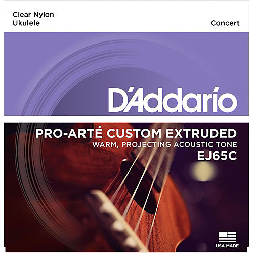 D'Addario EJ65C - SET CONCERT UKULELE PRO ARTE