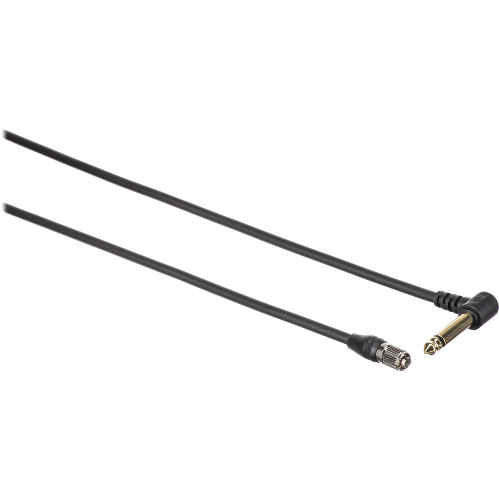 Audio-Technica AT-GRcH Hi-Z Instrument / Guitar Cable with 90-Degree 1/4'' Phone Plug