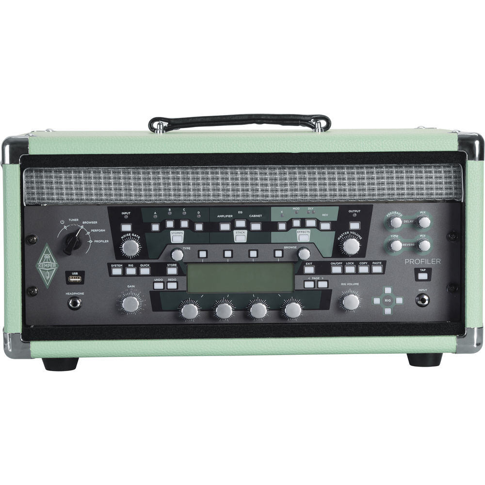Gator Vintage Amp Vibe Rack Case (4U) - Seafoam Green