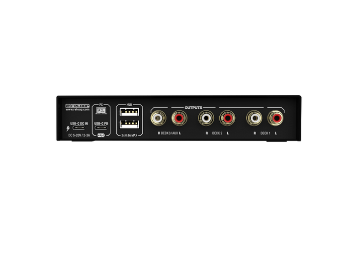 Reloop FLUX 3-channel (6x6 in/out) USB-C DVS interface for Serato DJ Pro