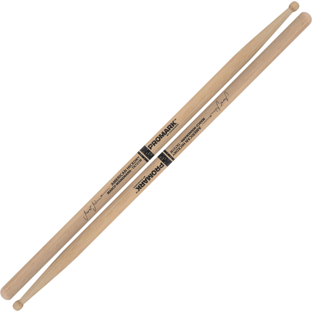 Promark TX721W -Promark Marco Minnemann 721 Signature Series Drumsticks