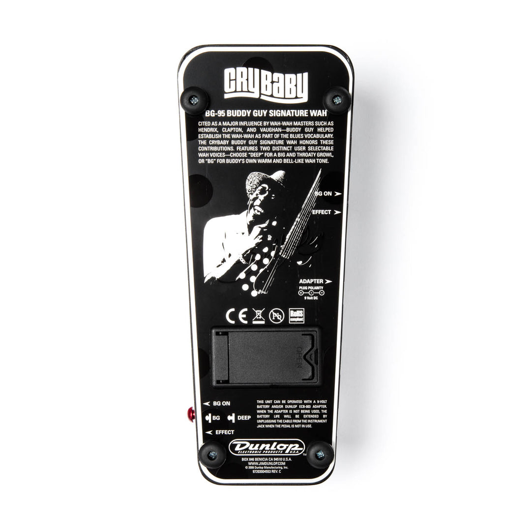 Dunlop BG-95 Custom Shop Buddy Guy Signature Wah Pedal