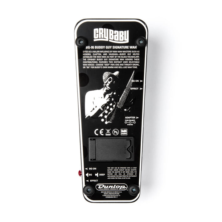 Dunlop BG-95 Custom Shop Buddy Guy Signature Wah Pedal